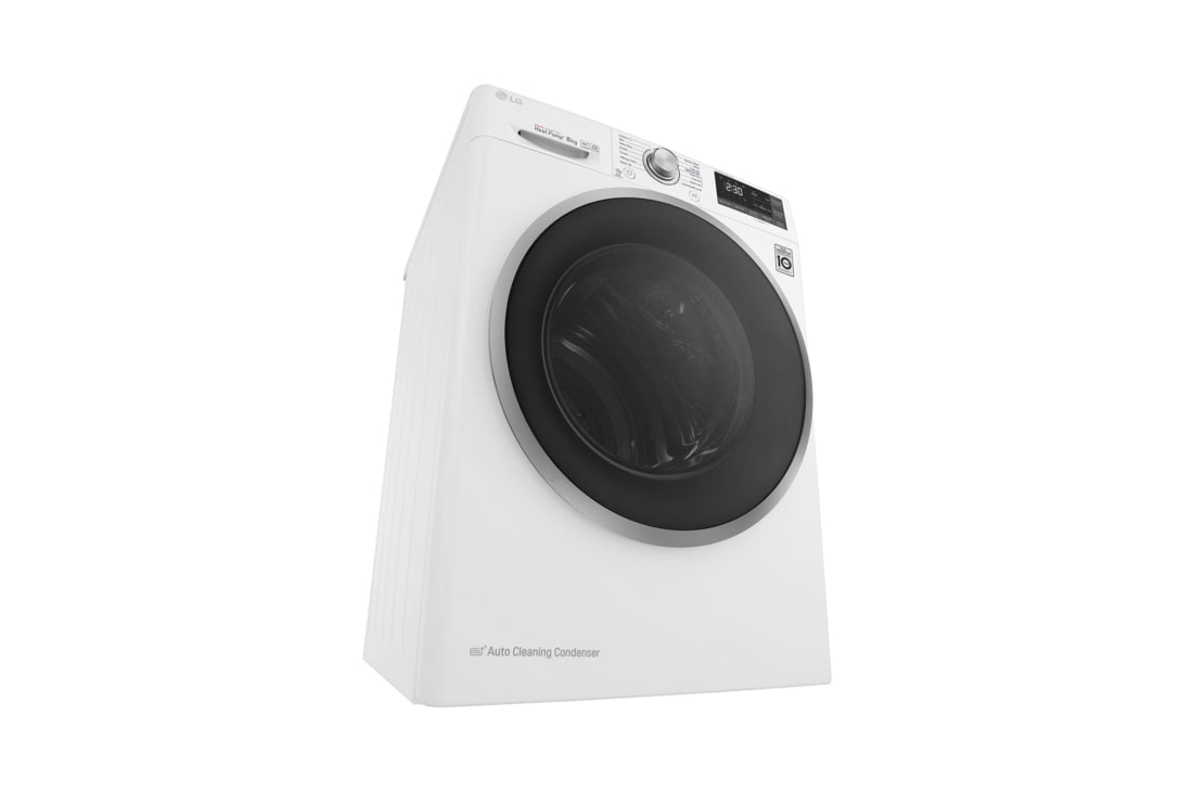 LG Veļas žāvētājs, 8 kg ietilpība, RC80U2AV3W, thumbnail 7