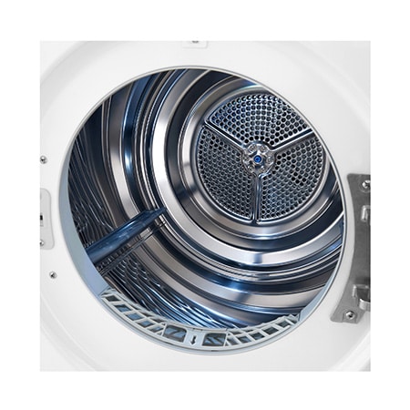 LG 9 kg veļas žāvētājs, dziļums 66cm, drum side view, RH90V9AV4N, thumbnail 4