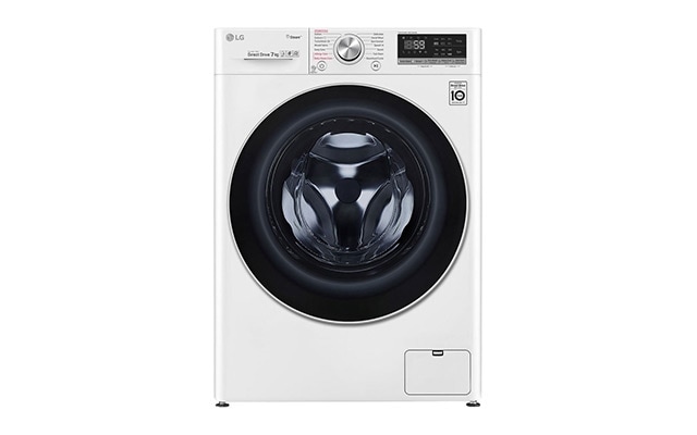 A front view of LG washing machine F2WN6S7S1
