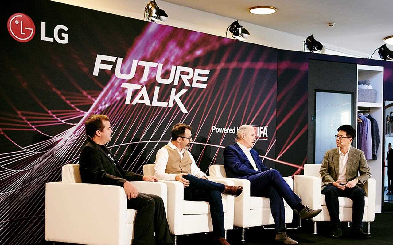 LG conducted a Future Talk at IFA 2019, bringing together experts in the field of AI to discuss what we think will happen in the future | More at LG MAGAZINE