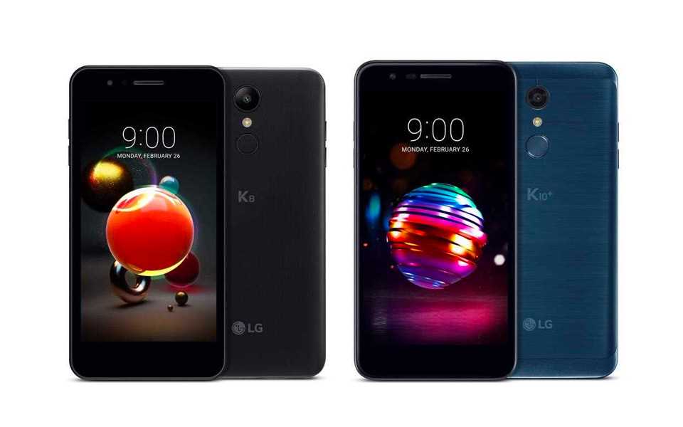 LG K8 un K10 mobilie telefoni