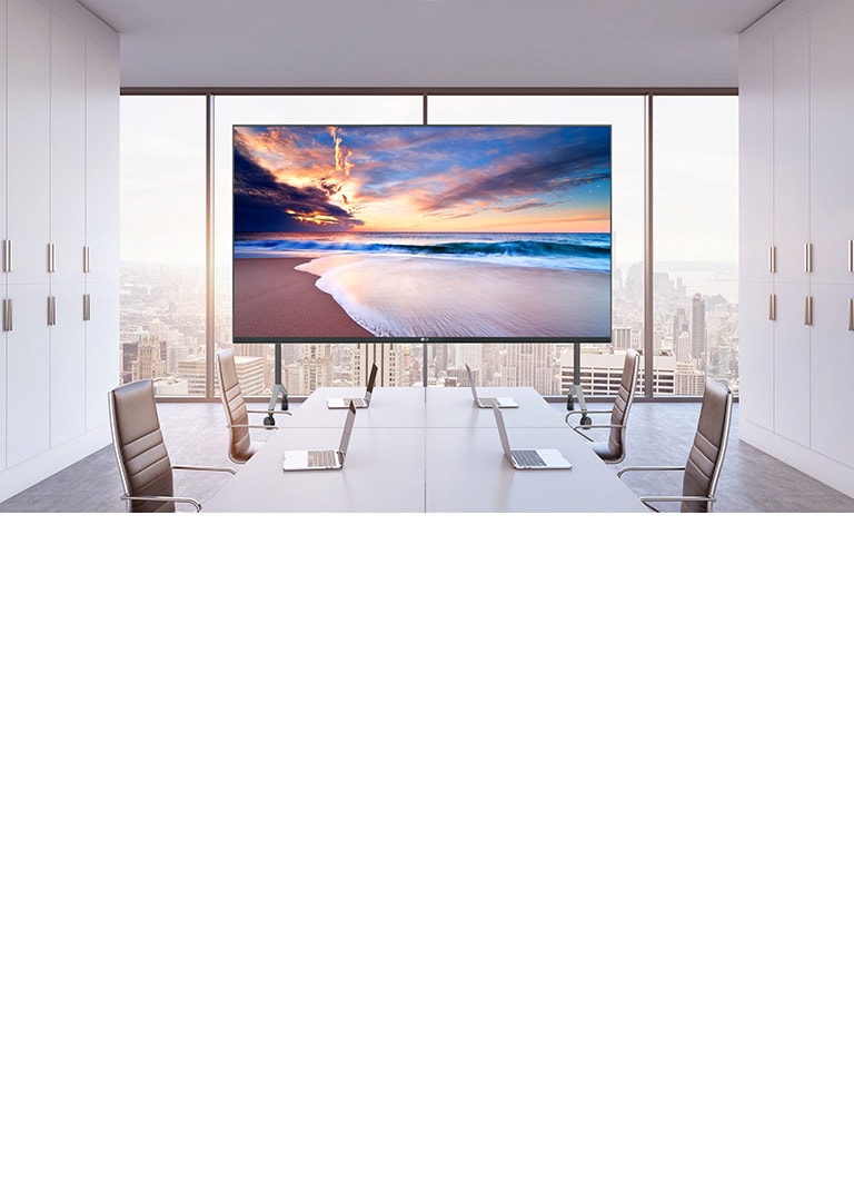 Image représentant l’écran LED All-in-One 130’’ de LG