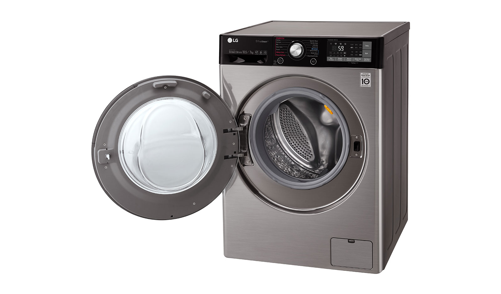 LG Lave-linge 10.5 KG/7 KG | Moteur Direct Drive™ | 6 Motion DD | Ajout ...