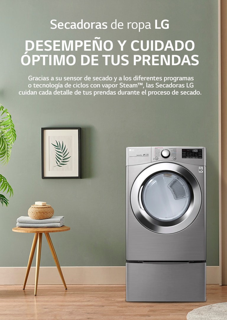 Secadoras ropa: tu ropa | LG México