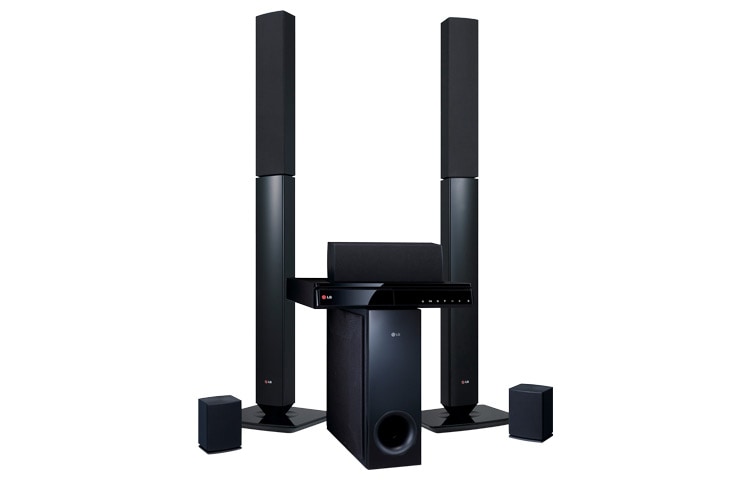 LG Home Theater con Reproductor de Discos Blu-Ray y 3D, BH6430P