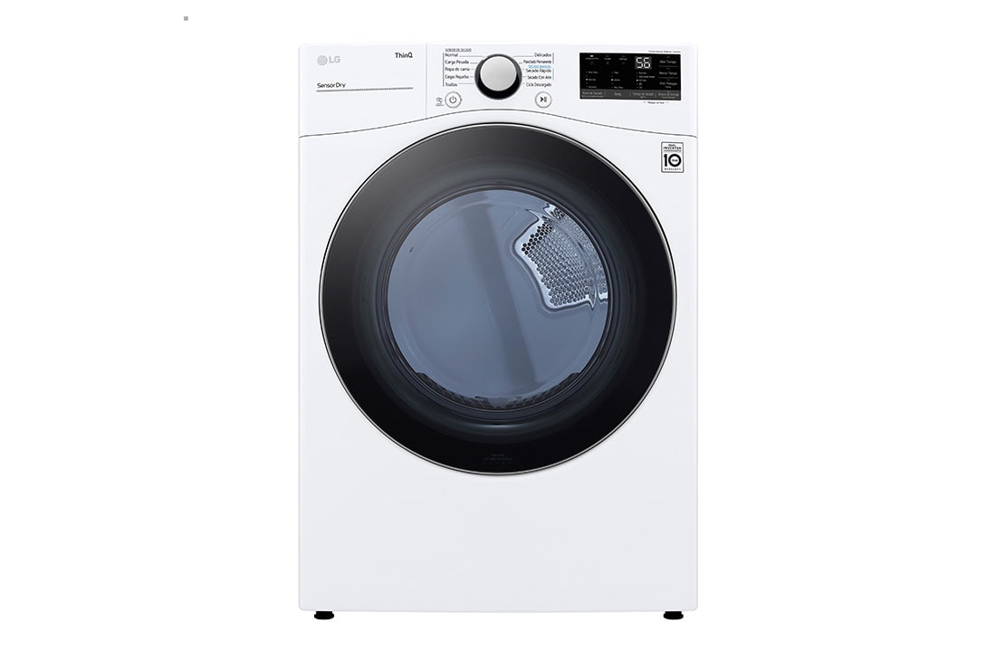LG Secadora Carga Frontal DF22WV2R ThinQ 22 Kg Blanco LG Caribe