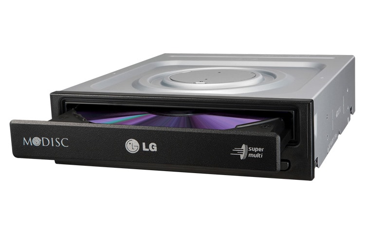 LG Reproductor y grabador de DVD para PC interno con capacidad de grabación 6x y reproducción DVD 48X, GH24NS72
