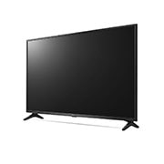 LG Pantalla LG UHD AI ThinQ 65'' UP75 4K Smart TV, 30 degree side view with infill image, 65UP7500PSF, thumbnail 3
