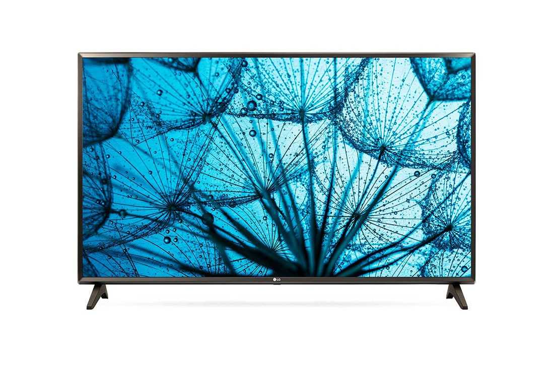 LG Pantalla  LG SMART TV AI ThinQ HD 32'', vista frontal con imagen de relleno, 32LM637BPUB, thumbnail 8