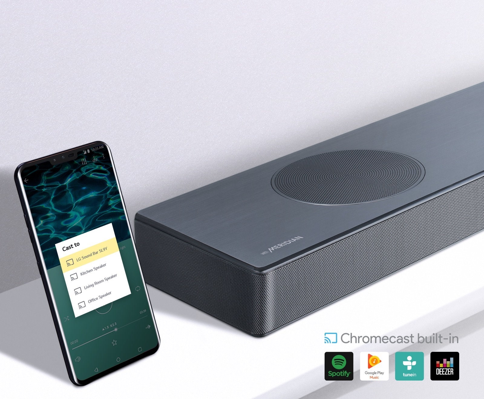 Chromecast intégré1