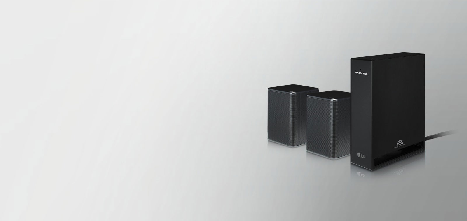 LG SPK8-S : 140W 2.0 Channel Sound Bar Wireless Rear Speaker Kit | LG