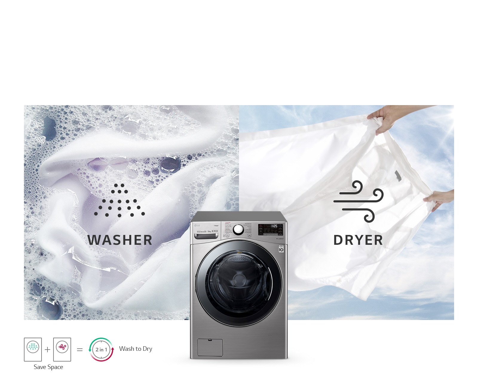 Washer and Dryer in One1