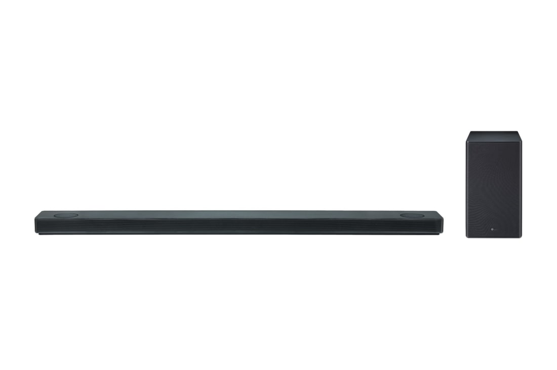 LG 550W 5.1.2 Channel High Res Audio Dolby Atmos Sound Bar with Meridian Technology, SK10Y