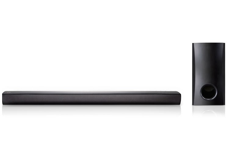 LG 120W 2.1CH SOUND BAR AUDIO SYSTEM WITH SUBWOOFER AND BLUETOOTH® CONNECTIVITY, NB2540