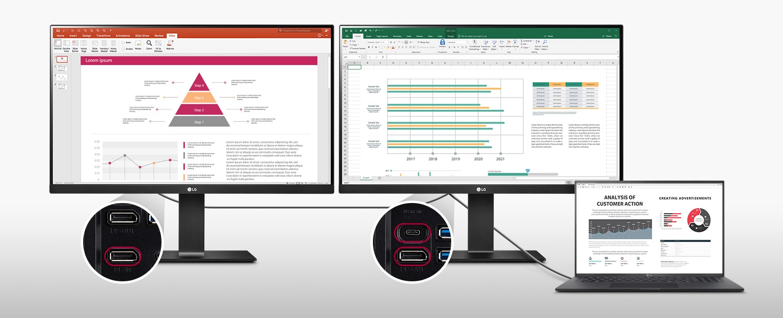 productive workstation with USB Type-C™