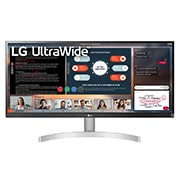 LG 29'' UltraWide™ Full HD (2560x1080) HDR IPS Monitor, Front view, 29WN600-W, thumbnail 1