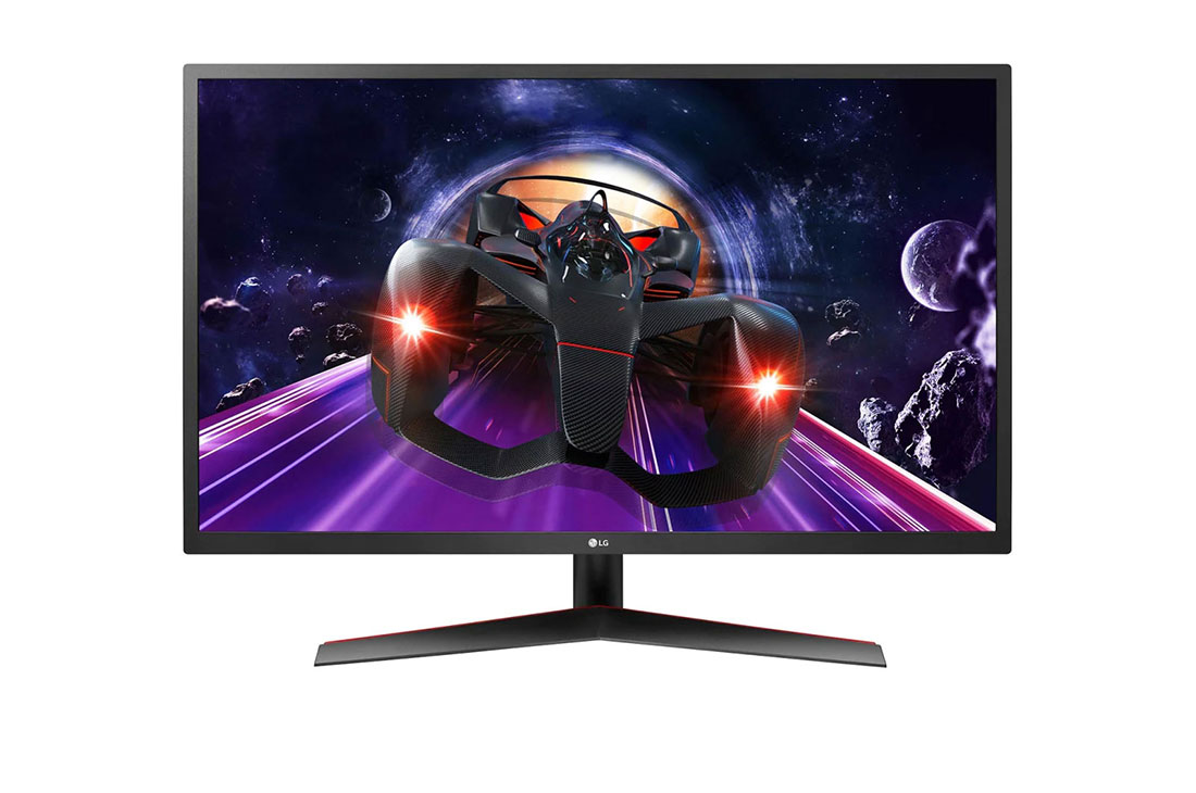 LG 32'' FHD IPS Monitor with FreeSync™, front view, 32MP60G-B