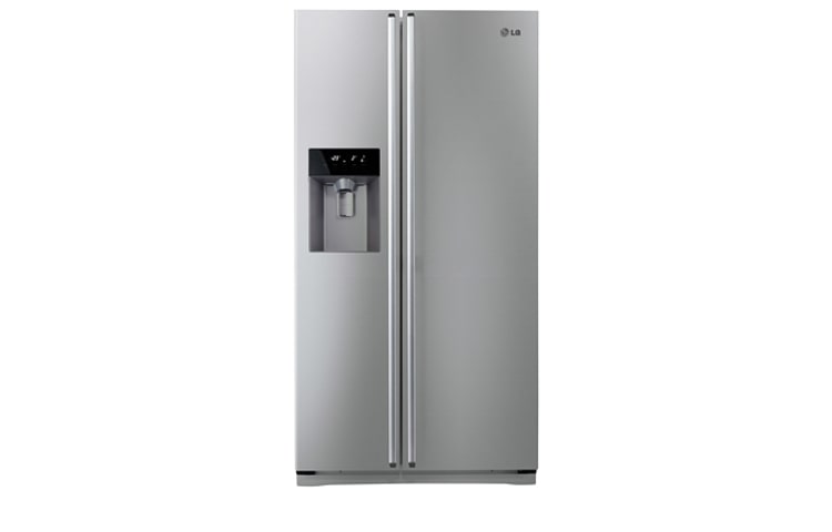 LG 567L Platinum Silver, Non Plumbing Dispenser Side by Side, GR-L207BPXV