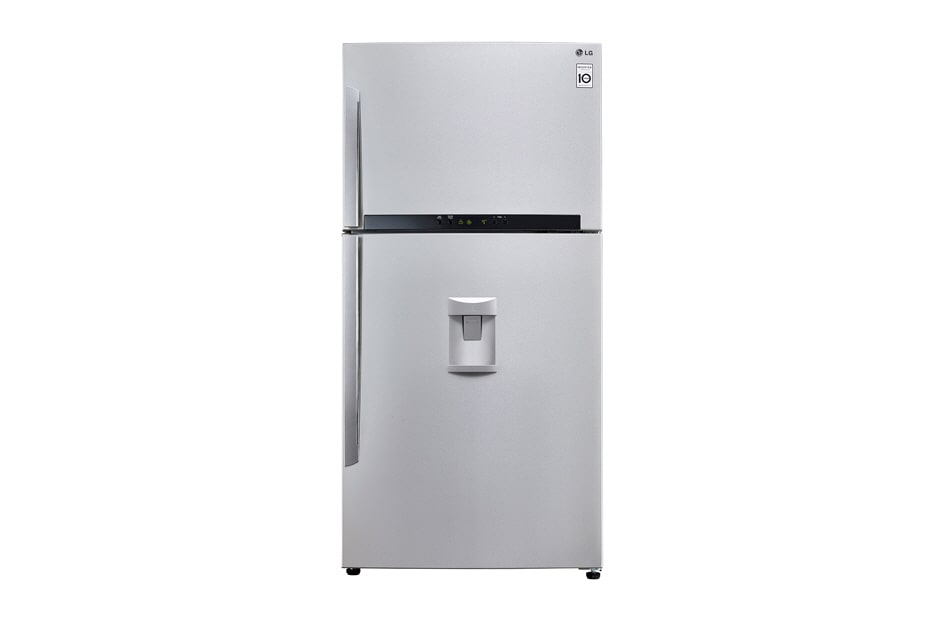 LG IEC Gross 530L PLATINUM SILVER TOP FREEZER WITH WATER DISPENSER, GN-B702HLPL