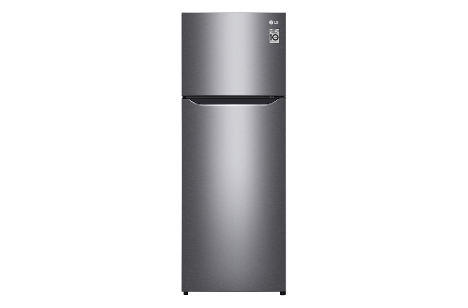 LG Nett 209L  Top Freezer with Multi Air Flow & Smart Inverter Compressor, Dark Graphite Steel, GN-B222SQBB