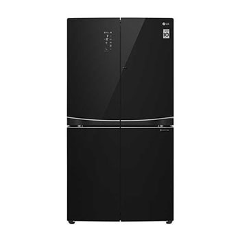 IEC Gross 725L Black Glass Multi-Door Refrigerators with Inverter Linear Compressor & Door in Door™1