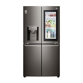 IEC Gross 705L Gross Capacity Black Stainless Steel Multi-Door Refrigerators with Inverter Linear Compressor & InstaView Door-in-Door®1