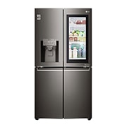 LG IEC Gross 705L Gross Capacity Black Stainless Steel Multi-Door Refrigerators with Inverter Linear Compressor & InstaView Door-in-Door®, GR-X24FTKHL, thumbnail 1