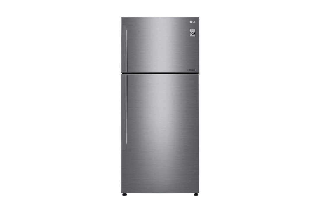 LG Nett 478L Top Freezer with DoorCooling+ & Inverter Linear Compressor, Platinum Silver , GN-C602HLCC