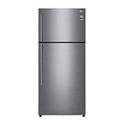 LG Nett 509L Top Freezer with DoorCooling+ &  Inverter Linear Compressor, Platinum Silver , GN-C702HLCC, thumbnail 1