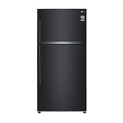 LG 602L Top Freezer Fridge in Black Metal Finish , GR-H802HQHM, GR-H802HQHM, thumbnail 1