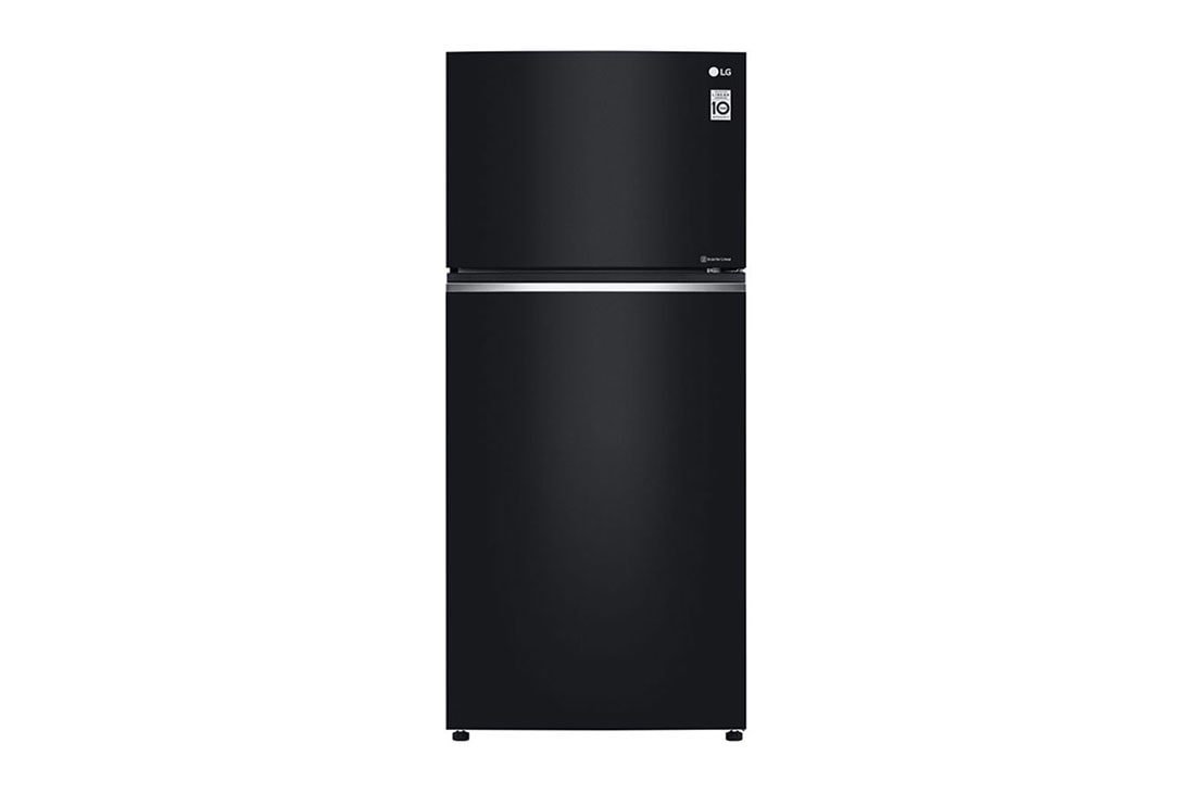 LG 547L Top Freezer Fridge in Black Glass Finish , GN-C702SGGM, GN-C702SGGM