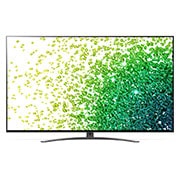 LG NANO86 55’’ 4K Smart NanoCell TV with AI ThinQ® (2021), front view with infill image, 55NANO86TPA, thumbnail 2