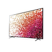 LG NANO75 86’’ 4K Smart NanoCell TV with AI ThinQ® (2021), 30 degree side view with infill image, 86NANO75TPA, thumbnail 3