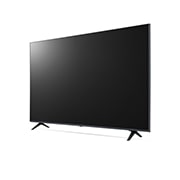 LG UP77 Series 55'' Smart UHD TV with AI ThinQ® (2021), 30 degree side view with infill image, 55UP7750PTB, thumbnail 3