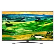 LG QNED81 65” 4K Smart QNED TV with AI ThinQ (2022), front view with infill image, 65QNED81SQA, thumbnail 2