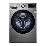 LG 15/8kg Front Load Washer Dryer with AI Direct Drive™ and TurboWash™ Technology, front view, F2515RTGV, thumbnail 2