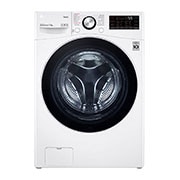 LG 15kg Washing Machine with AI Direct Drive™ and TurboWash™, front view, F2515STGW, thumbnail 1