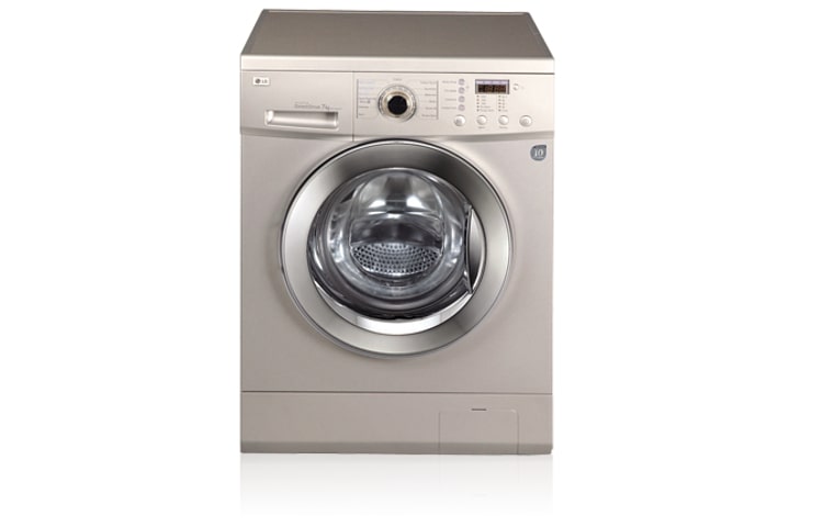 LG Silver 7kg 1200rpm Spin Speed Washer with 10 Year Inverter Direct Drive Motor Warranty., WD-MD7012S