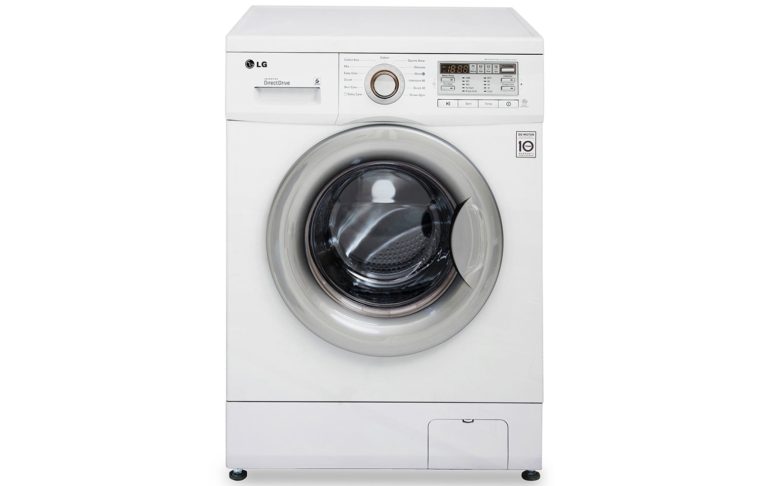 LG 7.5kg 6 MOTION DIRECT DRIVE FRONT LOAD WASHING MACHINE, WD-MD7500WM