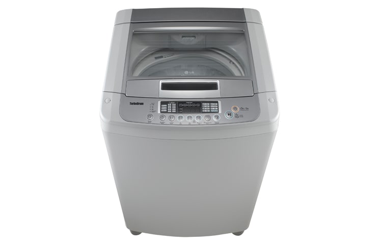 LG Silver 10.5kg Top Loader with Health Plus Filter, WF-HF105S