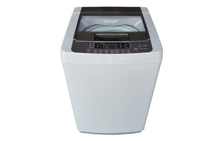 LG WHITE 7.5KG TOP LOADER WITH TEMPERED GLASS LID, WF-SP75W
