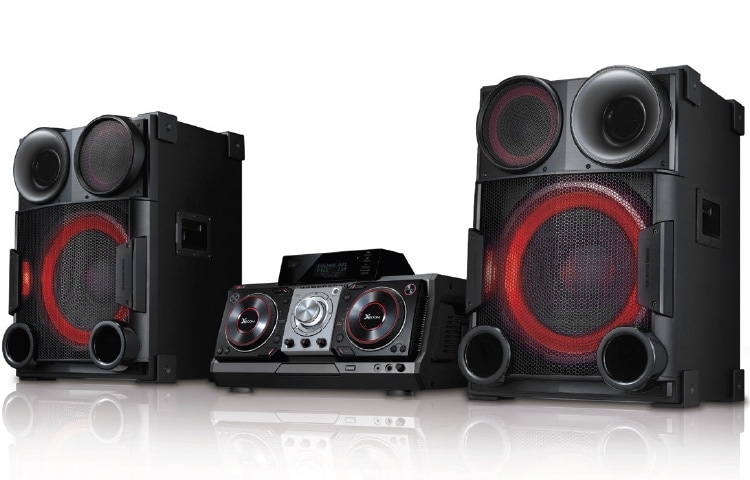 LG CM9730 X-BOOM | Smart DJ | RMS 2300W | PMPO25000W | DJ Draaitafel | LED Lighting | Dual USB | Portable In | Draadloos Audio Streamen via Bluetooth™, CM9730, thumbnail 2