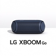 LG XBOOM Go PL7, Vooraanzicht van de LG XBOOM Go met paars licht., PL7, thumbnail 2