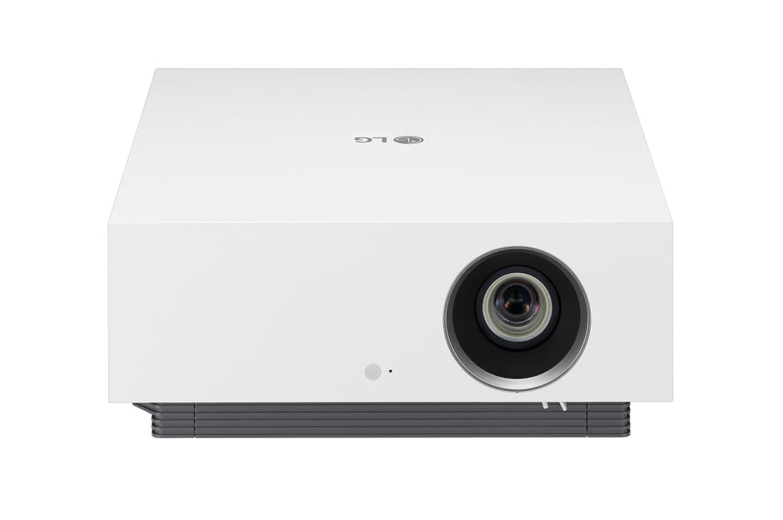 LG AU810P 4K UHD Laser Smart Home Theater CineBeam Projector, Vooraanzicht, AU810PW