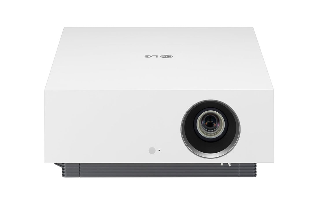 LG HU810P 4K UHD Laser Smart Home Theater CineBeam Projector, Vooraanzicht, HU810PW