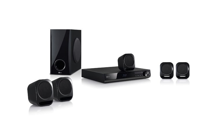 LG 5.1Ch Blu-ray Home Theater System | Vertical stylish & Floating design | 330W, BH4120S