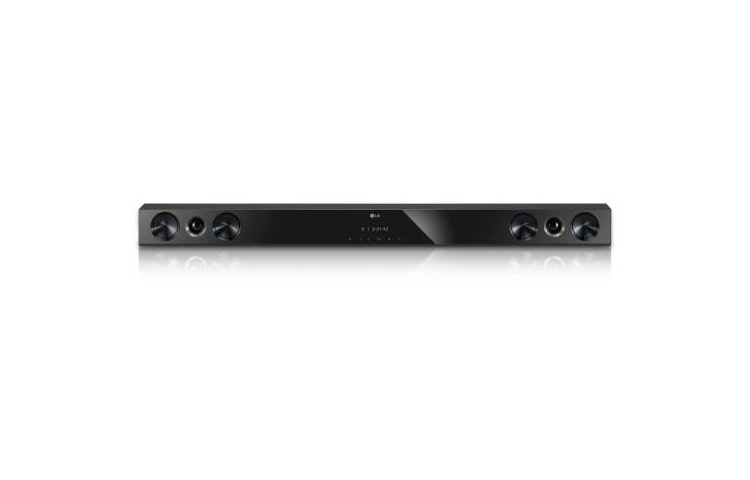 LG 2ch speakerbar | Wall mountable body & 42” TV matching | Wireless Music streaming | USB Contents Playback | 2 Optical in & 1 portable in, NB2420A