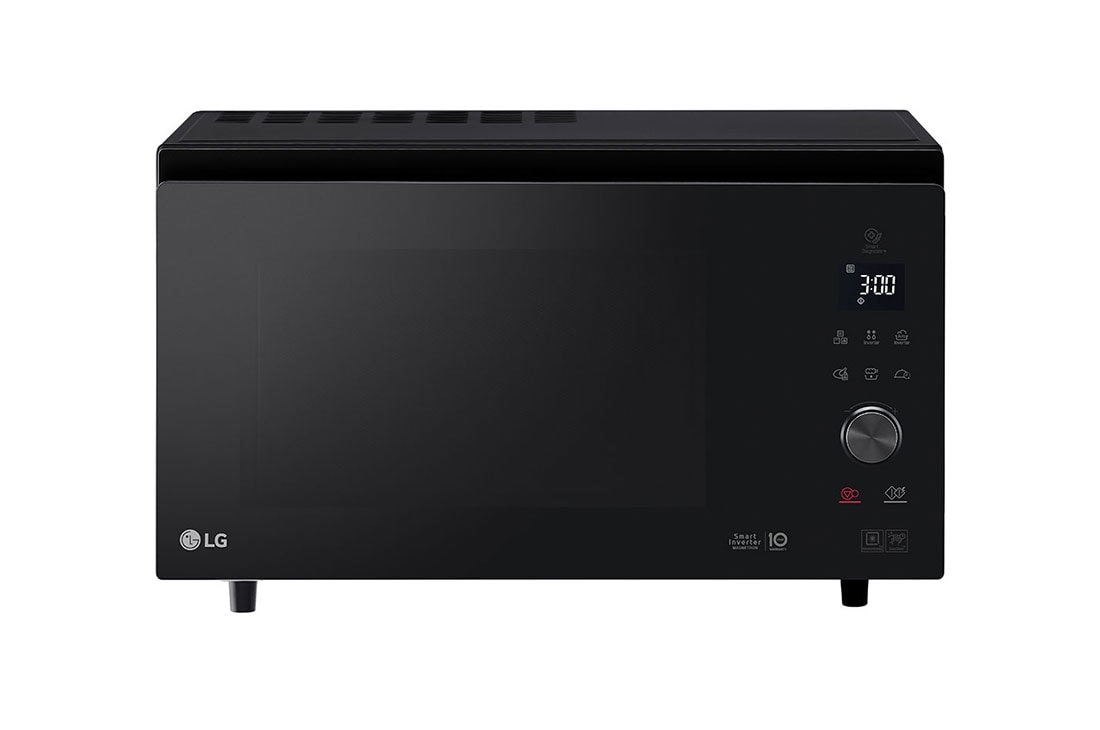 LG NeoChef | 39L inhoud | Snelle en gelijkmatige bereiding van gerechten | Meer kook mogelijkheden, Front view, MJ3965BPS