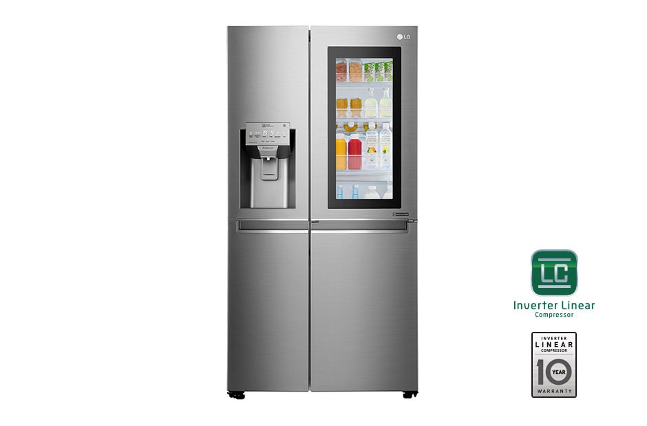 LG Knock, Knock! Keep it cool! | Instaview Door-in-Door™ Amerikaanse koelkast | Total No Frost | Extra koel- en vriesruimte | Inverter Linear Compressor, GSX960NEAZ, thumbnail 15