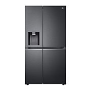 LG 635L inhoud | Door-in-Door™ | DoorCooling+™ | Water- en ijsdispenser met UVnano™ | Total No Frost | Inverter Linear Compressor, Vooraanzicht, GSJV91MCAE, thumbnail 2